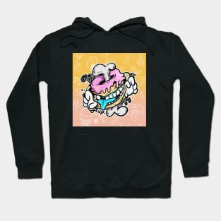 Dope donut character design Hoodie